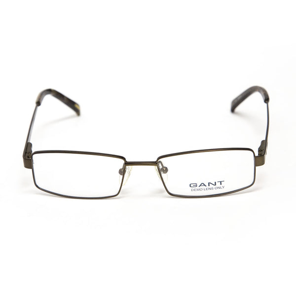Gant Ken Rectangular Eyeglass Frames 53mm - Satin Brown NEW