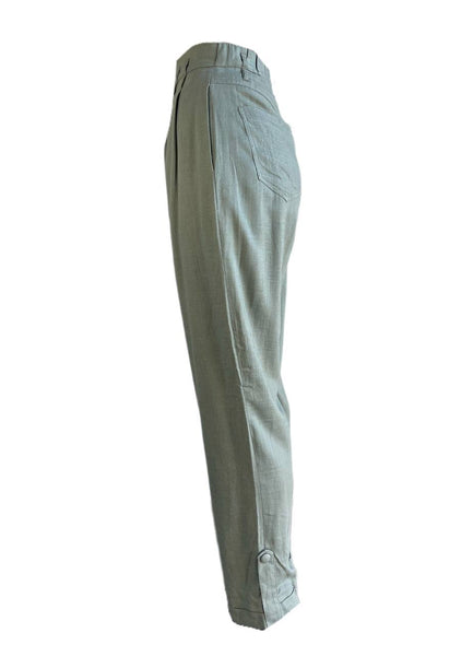 LOST IN LUNAR Women's Khaki Wide Leg Pants Size XS NWT