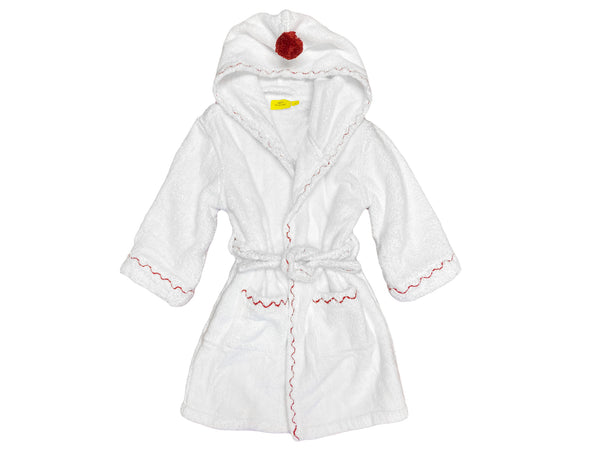 Roberta Roller Rabbit Unisex Kid's Fon Fon Robe Small Red