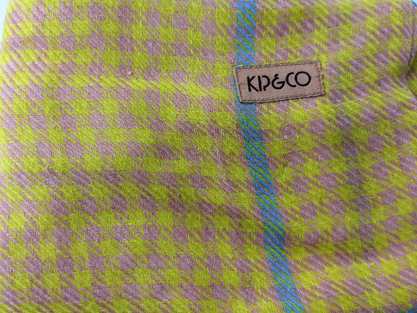 Kip&Co Linen Lemon Hounding Standard Pillowcase 1 Pc NWT