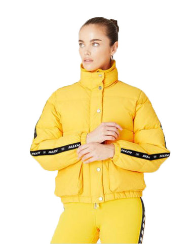 KITH Women's Yellow Riley Puffer Front Zip Down Coat Small KHW1055 NWT