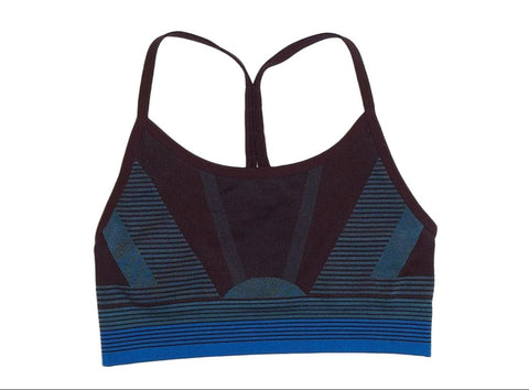 LNDR Women's Blackberry Lunar Low Neck Sports Bra #SV968 NWT