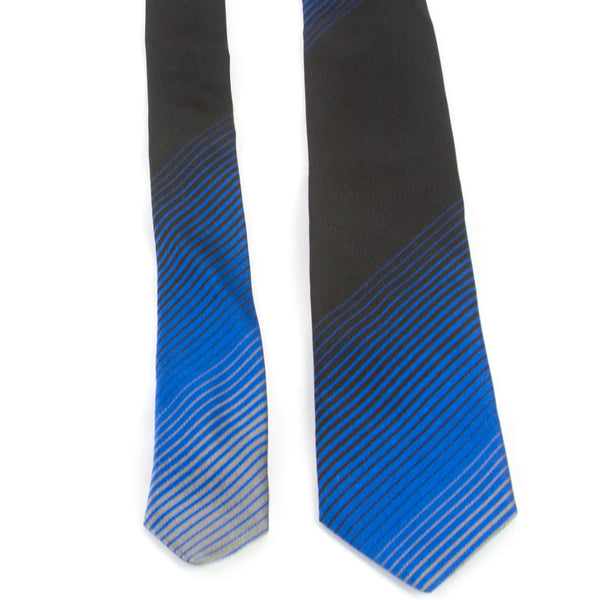 J. LINDEBERG Men's Lalle Silky Fade Neck Tie, Blue/Black, One Size