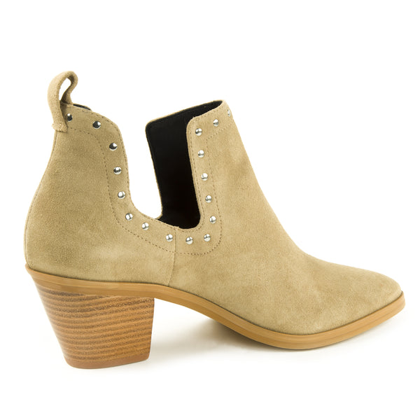 REBECCA MINKOFF Women's Lana Suede Split Shaft Ankle Boots $175 NIB