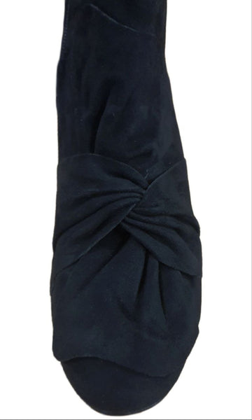 REBECCA MINKOFF Women's Black Kid Suede Lara Booties #M6291003 NWB