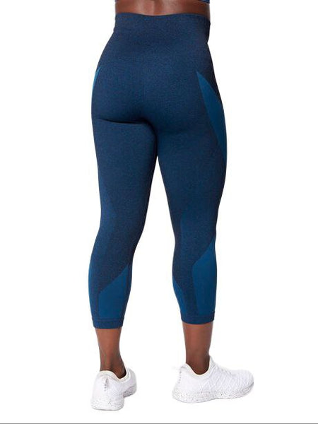 LNDR Women's Teal Launch Crop High Rise Leggings #SL844 NWT