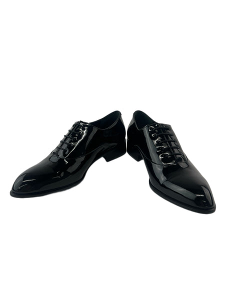 Marina Rinaldi Women's Nero Laura Leather Lace Up Closure Oxford NWB
