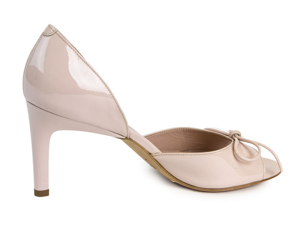 Max Mara Women's Lazio Patent Leather Sandals