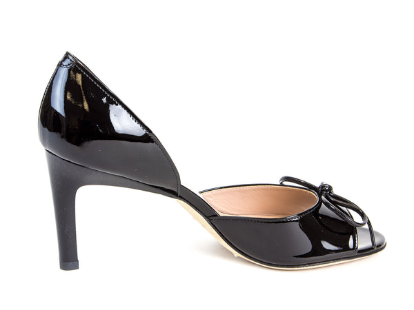 Max Mara Women's Lazio Patent Leather Sandals