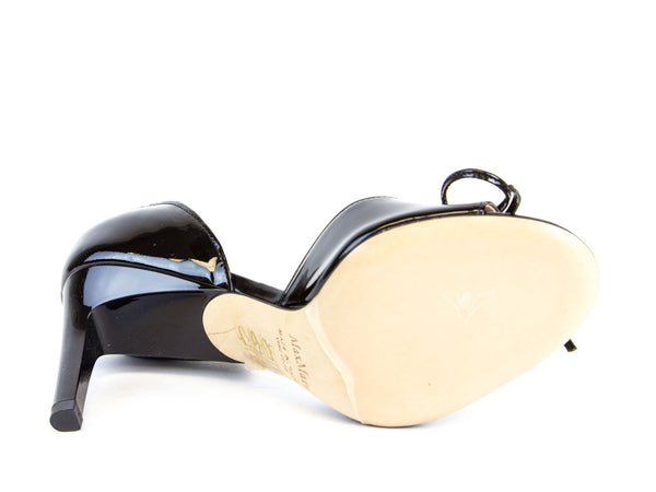 Max Mara Women's Lazio Patent Leather Sandals