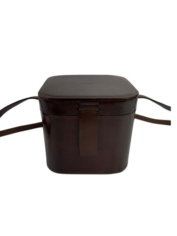 Max Mara Women's Brown Leathercubem Handbag OS NWT