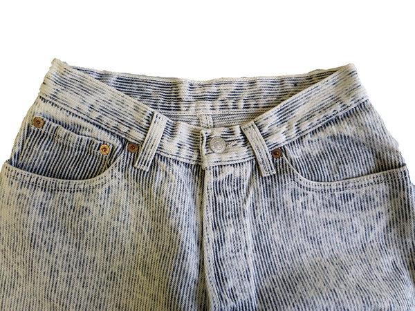 Levi's Women's Authtorized Vintage Whitewash Pinstripe Jeans Size 26 $198  NWT