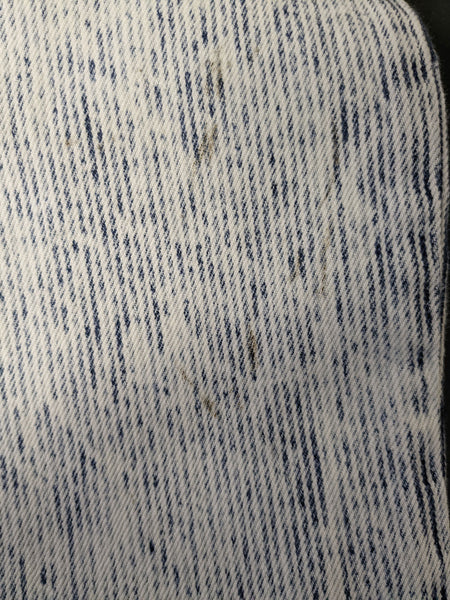 Levi's Women's Authtorized Vintage Whitewash Pinstripe Jeans Size 26 $198  NWT