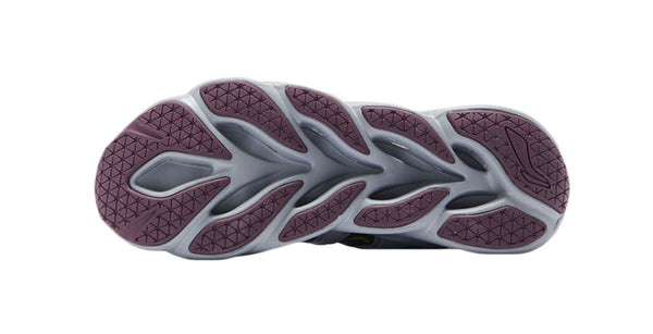 LI-NING x KITH Women's Arc Ace Sneakers, Snow Grey/Black Purple, US 7