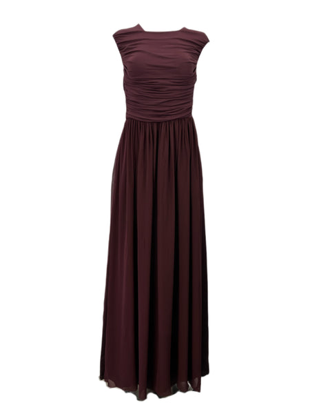 Max Mara Women's Brown Libbra A-Line Dress Size 8 NWT