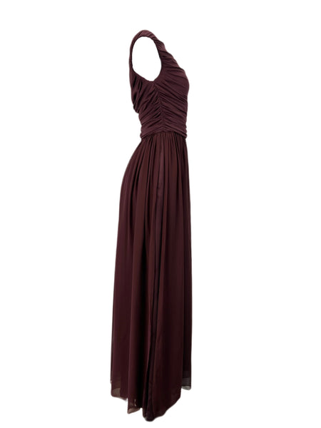 Max Mara Women's Brown Libbra A-Line Dress Size 8 NWT