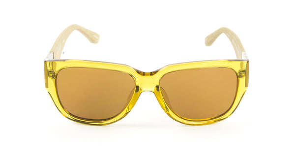 LINDA FARROW Women's Rectangular Oversized Sunglasses 50C NEW