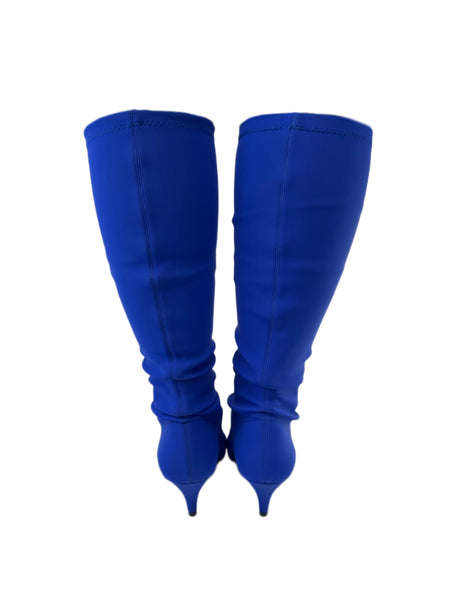 Marina Rinaldi Women's Bluette Lindsay Kitten Heel Stretchy Knee Boots NWB