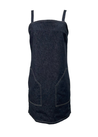 Max Mara Women's Blue Liuto Streight Mini Sleeveless Dress NWT