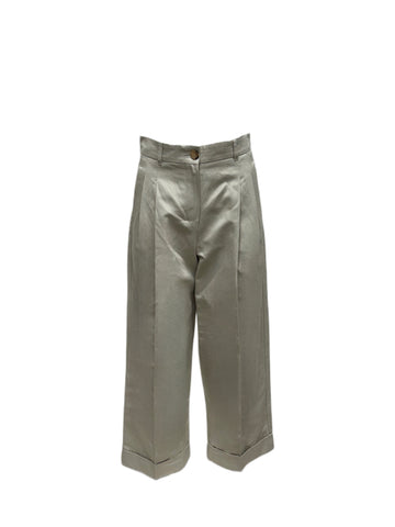Max Mara Women's Grey Lucio Straight Leg Pants NWT