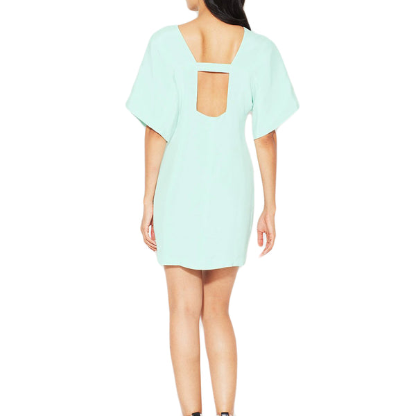 REBECCA MINKOFF Women's Celadon Luis Silk Sheath Dress $298 NWT