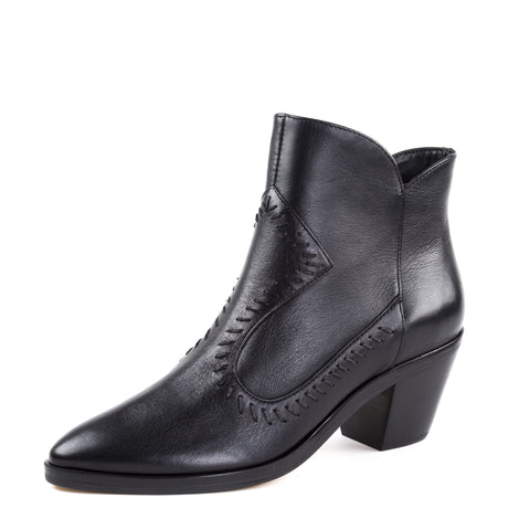 REBECCA MINKOFF Women's Lulu Leather Ankle Boots S150 NIB