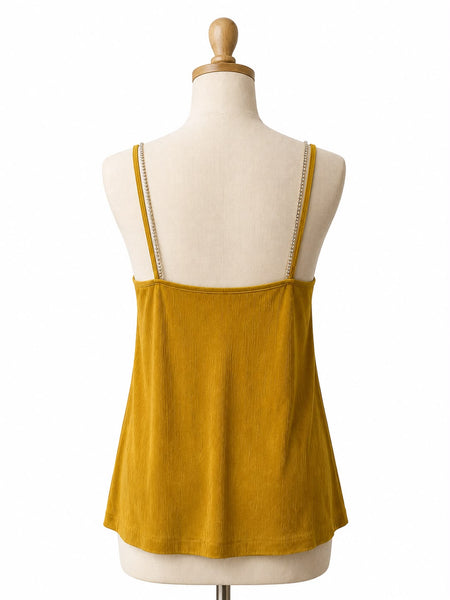 Max Mara Women's Gold Lume Pullover Top NWT