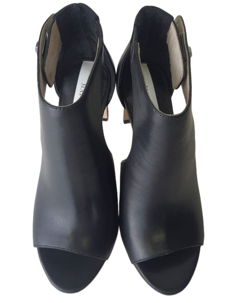 MATT BERNSON Women's Black Leather Lyra Pump #MB121 NWB