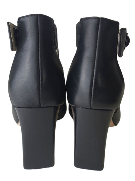 MATT BERNSON Women's Black Leather Lyra Pump #MB121 NWB