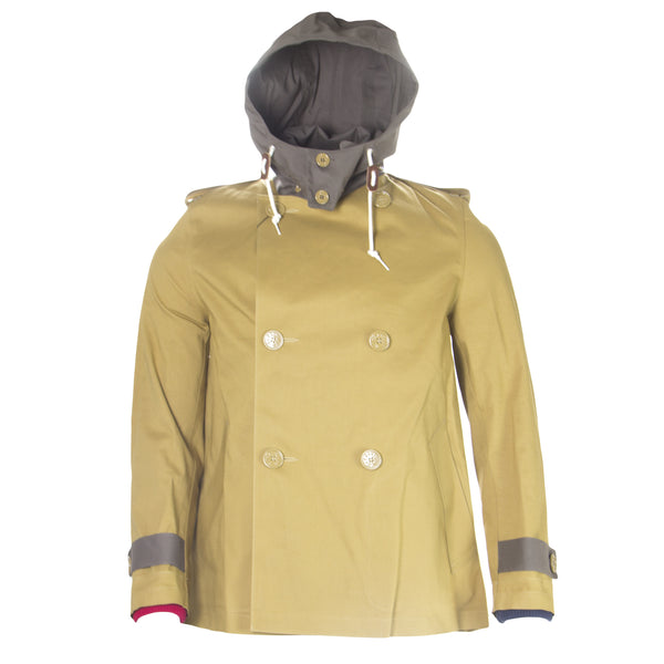 BAND OF OUTSIDERS X MACKINTOSH Bonded Cotton Peacoat $1,995 NEW
