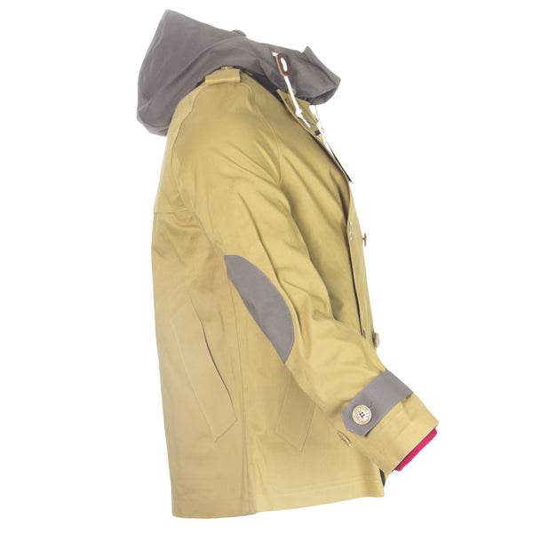 BAND OF OUTSIDERS X MACKINTOSH Bonded Cotton Peacoat $1,995 NEW