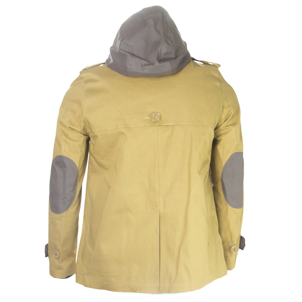 BAND OF OUTSIDERS X MACKINTOSH Bonded Cotton Peacoat $1,995 NEW