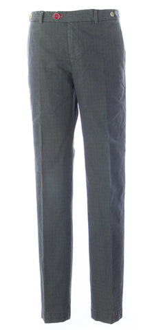 MANUEL RITZ Men's Grey Tweed Casual Pants w/ Pockets 113P1919L $185 NEW