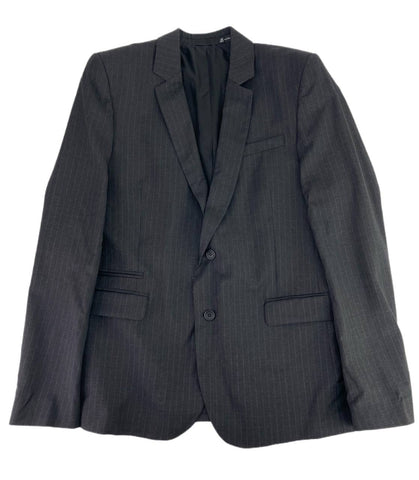 BLK DNM Men's Fine Charcoal Wool Blazer 25 #MBW10801 Size 48 NWT