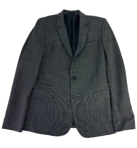 BLK DNM Men's Grey Wool Blazer 25 #MBW11701 Size 48 NWT
