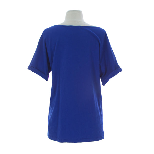 VELVET by Graham & Spencer Women's Electric Short Sleeve Button-Up Top S $99 NEW