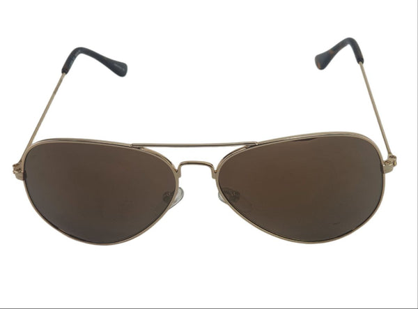 JOE'S JEANS Men's Gold Aviator Sunglasses #JJ6016/61 One Size New