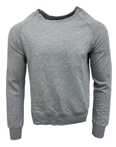 BLK DNM Men's Light Grey Melange Sweatshirt 30 #MHC905 Size M NWT