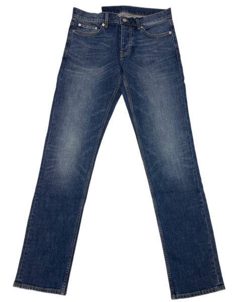 BLK DNM Men's Hooper Blue Mid Rise Jeans 19 #MJ430902 Size 31/34 NWT