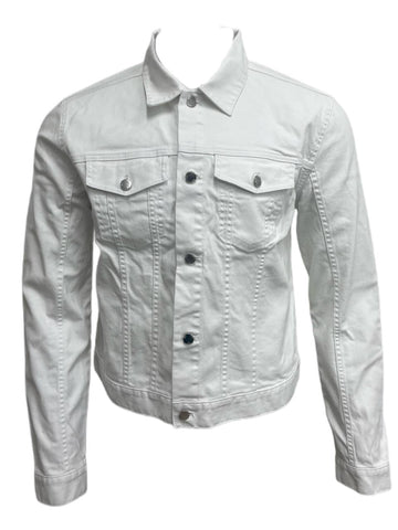 BLK DNM Men's Astor White Denim Jeans Jacket 5 #MK110101 NWT