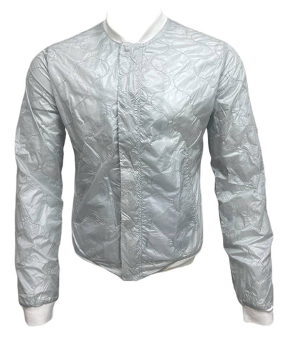 BLK DNM Men's Dust White Nylon Lightweight Jacket 58 #MKP2301 Size M NWT