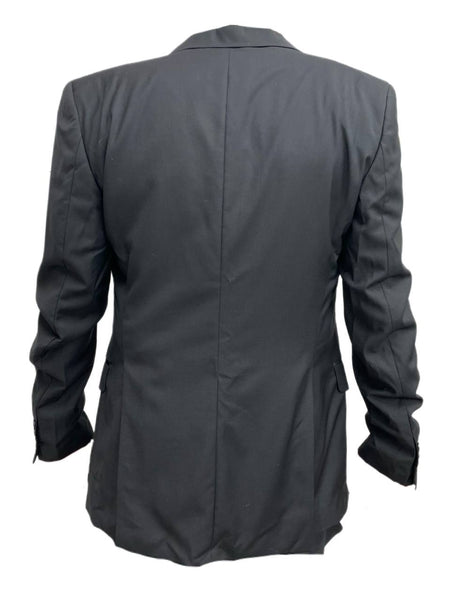 BLK DNM Men's Black Wool Tuxedo Jacket 9 #MKW2101 Size 48 NWT