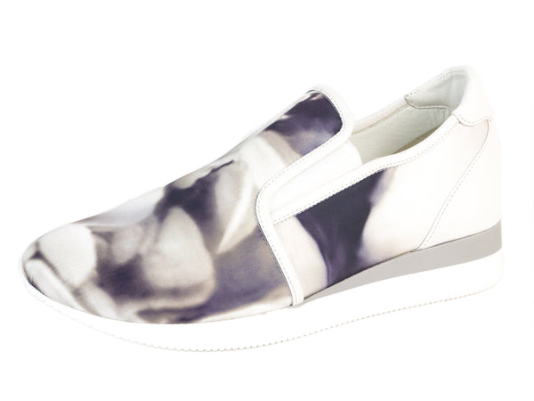 Max Mara Women's MM30 Floral Print Slip-On Sneakers