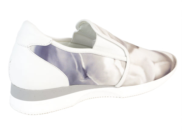 Max Mara Women's MM30 Floral Print Slip-On Sneakers