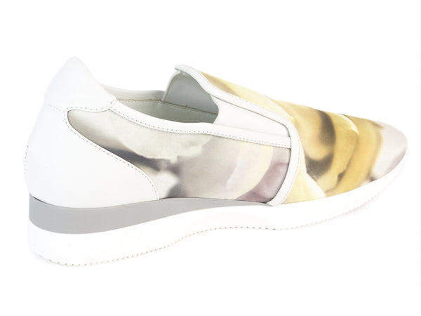 Max Mara Women's MM30 Floral Print Slip-On Sneakers