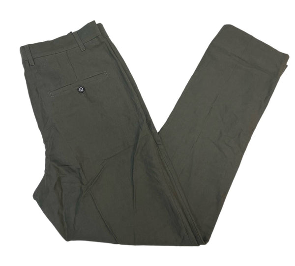 BLK DNM Men's Grey Green Cotton Chino Pant 9 Size 48 US 32 NWT