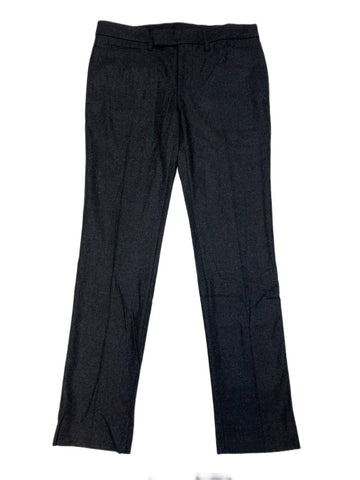 BLK DNM Men's Grey Melange Flannel Dress Pant 35 Size 48 US 32 NWT