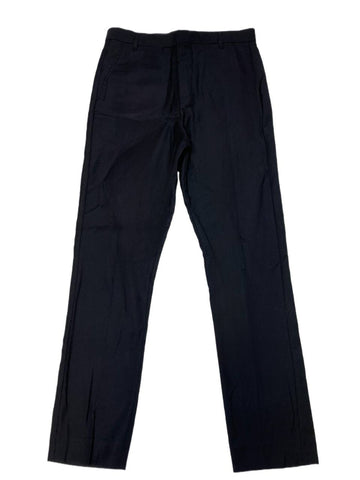 BLK DNM Men's Black Wool Dress Pant 9 Size 48 US 32 NWT