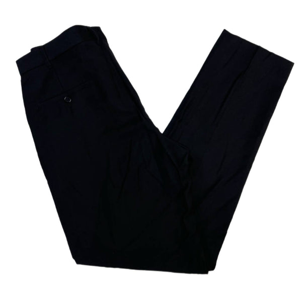 BLK DNM Men's Black Wool Dress Pant 9 Size 48 US 32 NWT