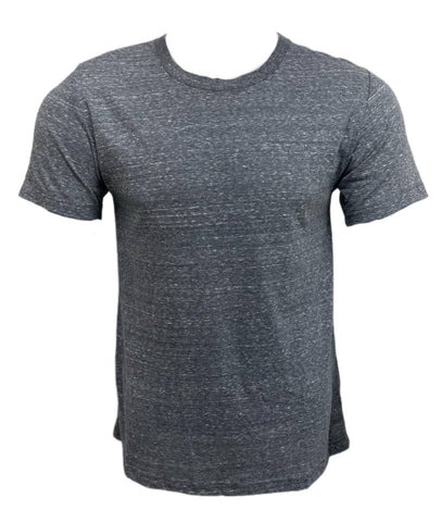 BLK DNM Men's Light Grey Melange Short Sleeve T-Shirt 4 Size M NWT